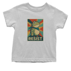 Resist Portland Protest Frog Infant One-Piece Romper Bodysuit Or Toddler T-shirt White