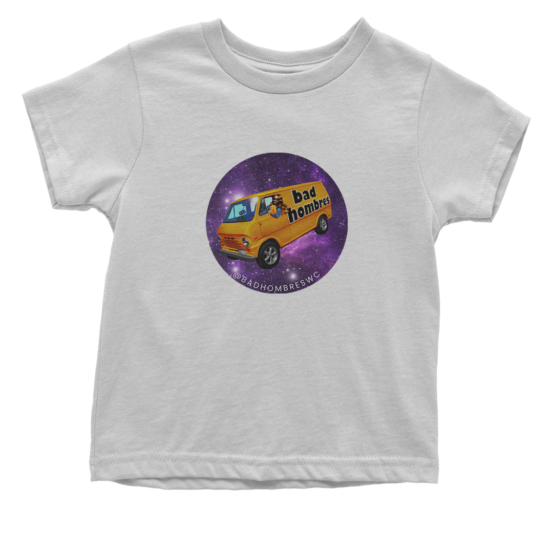Bad Hombres Space West Chester Band Infant One-Piece Romper Bodysuit Or Toddler T-shirt White