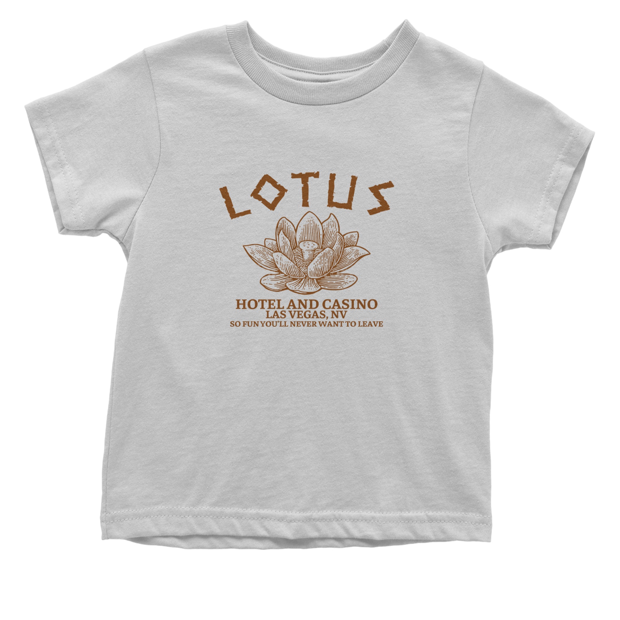 Lotus Hotel and Casino Infant One-Piece Romper Bodysuit or Toddler T-shirt White
