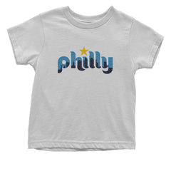 Skyline Philly Philadelphia Infant One-Piece Romper Bodysuit Or Toddler T-shirt White