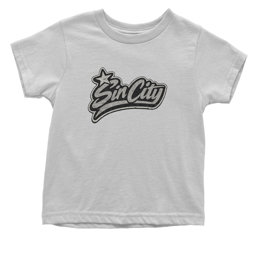 Sin City Vegas Retro Vintage Infant One-Piece Romper Bodysuit Or Toddler T-shirt White