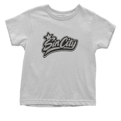 Sin City Vegas Retro Vintage Infant One-Piece Romper Bodysuit Or Toddler T-shirt White