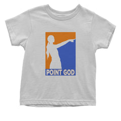Point God Cunningham Basketball Pointing Meme  Infant One-Piece Romper Bodysuit Or Toddler T-shirt White