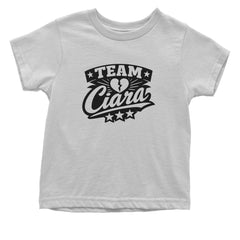 Team Ciara Scamanda Broken Heart Infant One-Piece Romper Bodysuit Or Toddler T-shirt White
