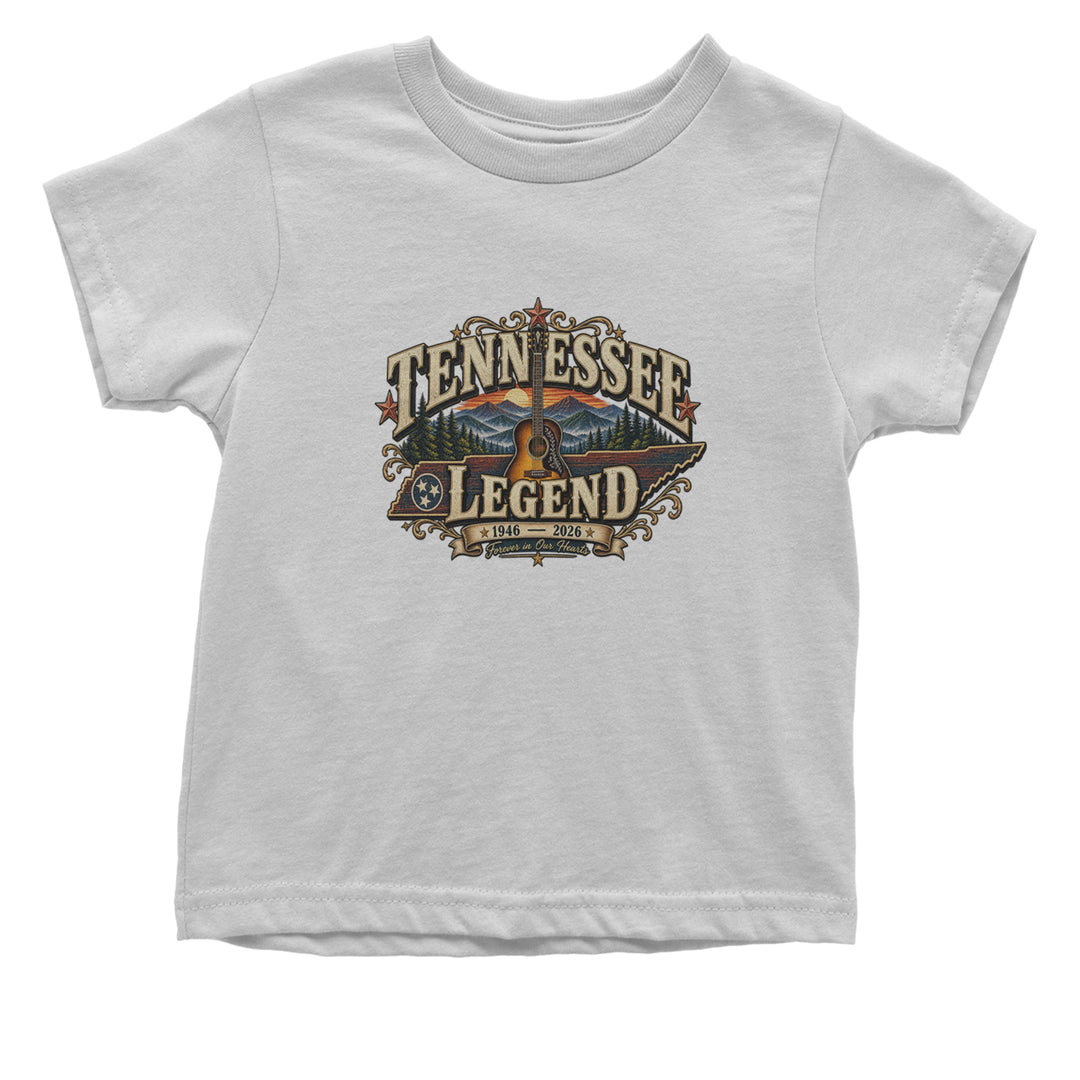 Tennessee Legend Country Music Dolly Infant One-Piece Romper Bodysuit Or Toddler T-shirt White