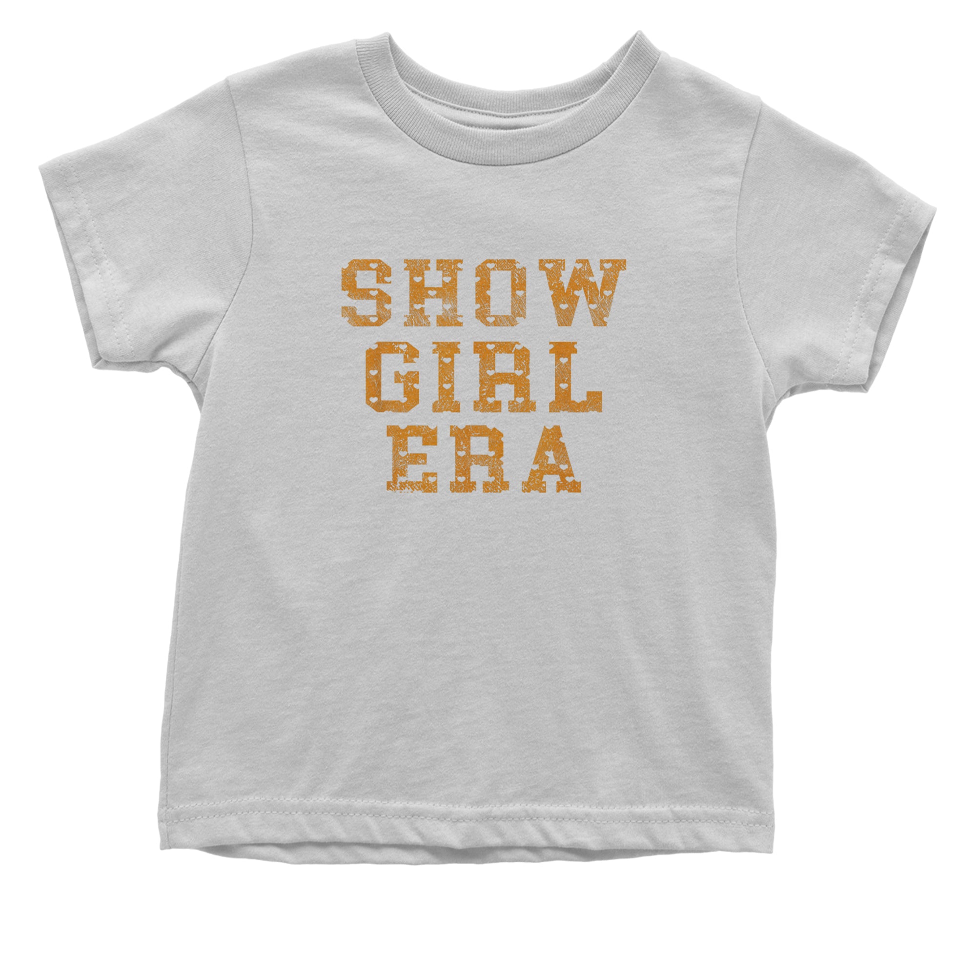 Vintage Showgirl Era Heart Infant One-Piece Romper Bodysuit Or Toddler T-shirt White