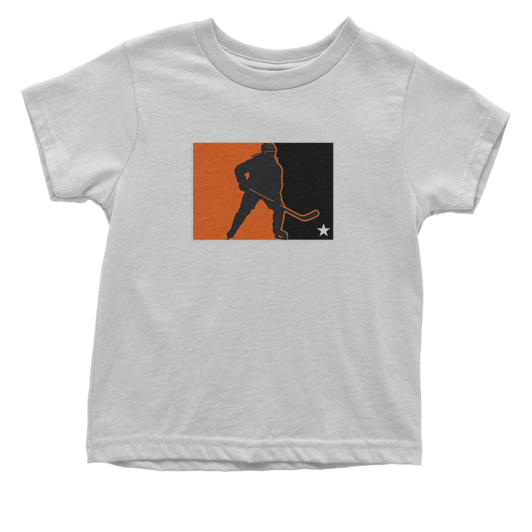 Hockey Enforcer Retro Vintage Infant One-Piece Romper Bodysuit Or Toddler T-shirt White