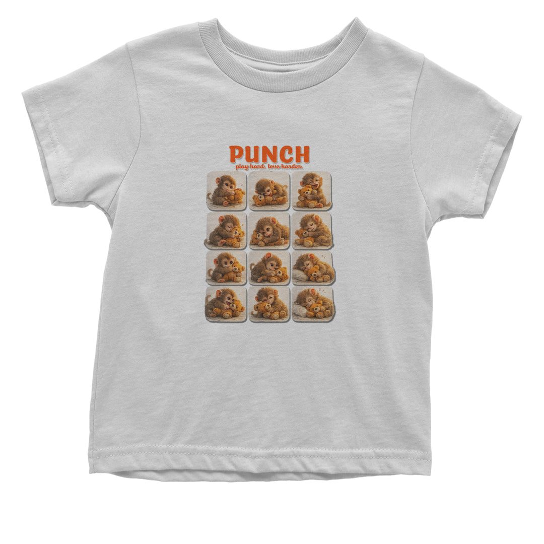 Punch Play Hard Love Harder Infant One-Piece Romper Bodysuit Or Toddler T-shirt White
