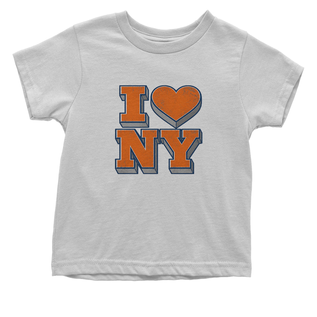 New York City Pride Heart Infant One-Piece Romper Bodysuit Or Toddler T-shirt White