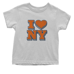 New York City Pride Heart Infant One-Piece Romper Bodysuit Or Toddler T-shirt White
