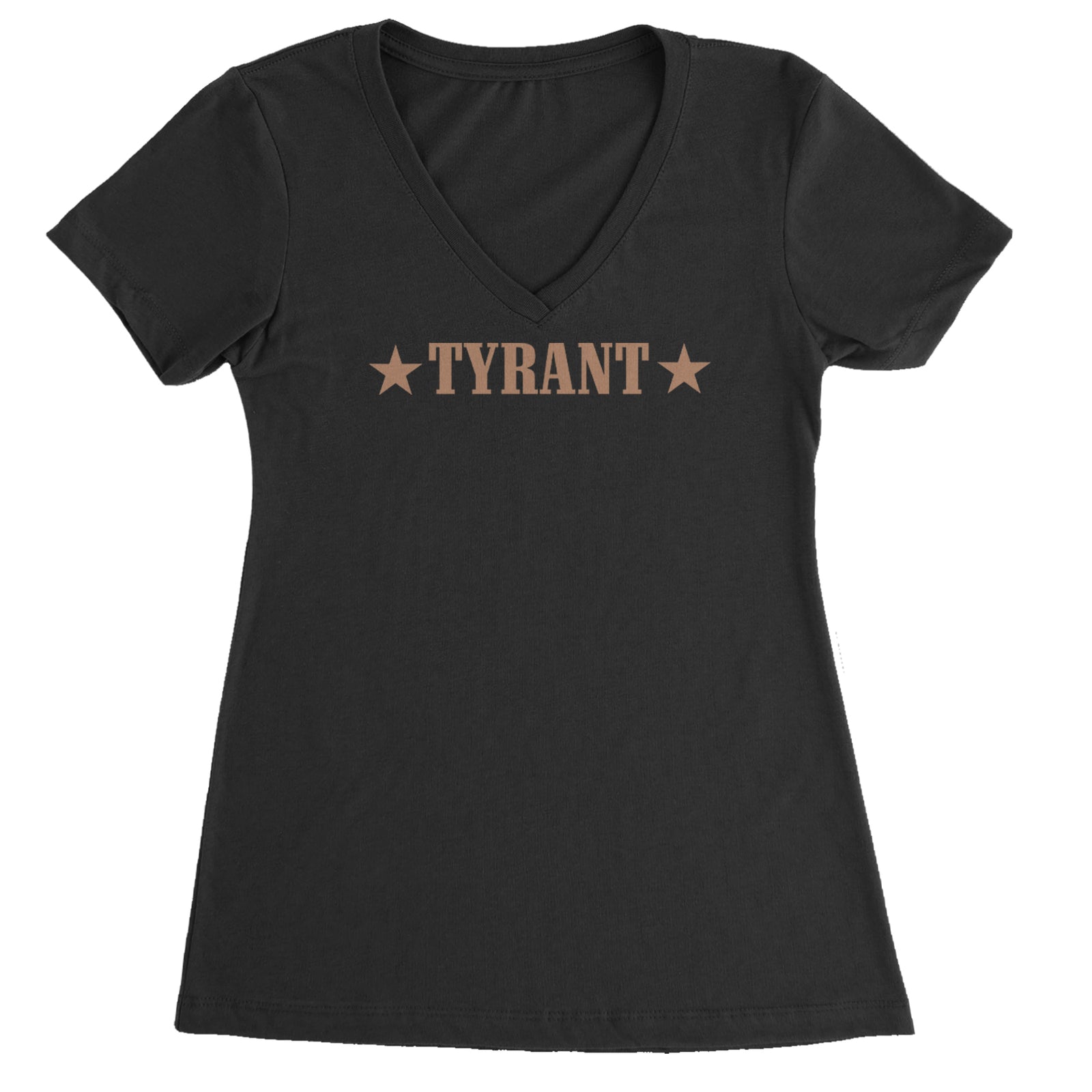 Tyrant Act 2 Ladies V-Neck T-shirt White