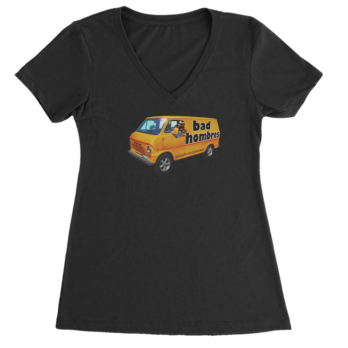 Bad Hombres Van West Chester Band Ladies V-Neck T-shirt