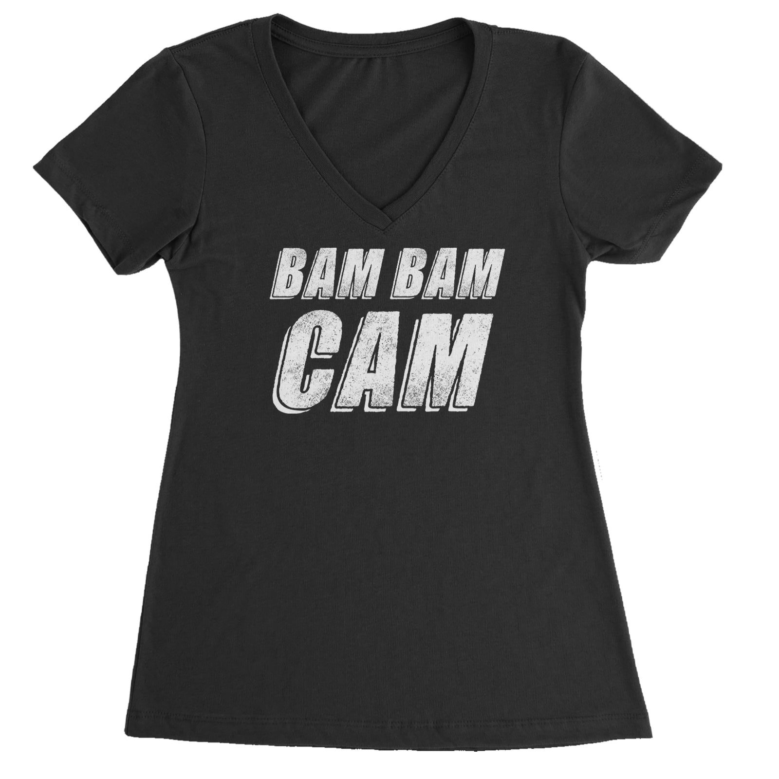 Bam Bam Cam Ladies V-Neck T-shirt Surf