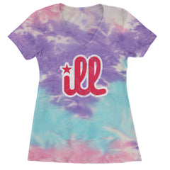 ILL Vintage It's A Philly Thing Ladies V-Neck T-shirt Cotton Candy