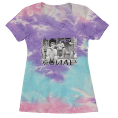 Squad Golden Girls Ladies V-Neck T-shirt Cotton Candy