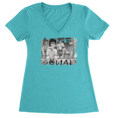 Squad Golden Girls Ladies V-Neck T-shirt Surf