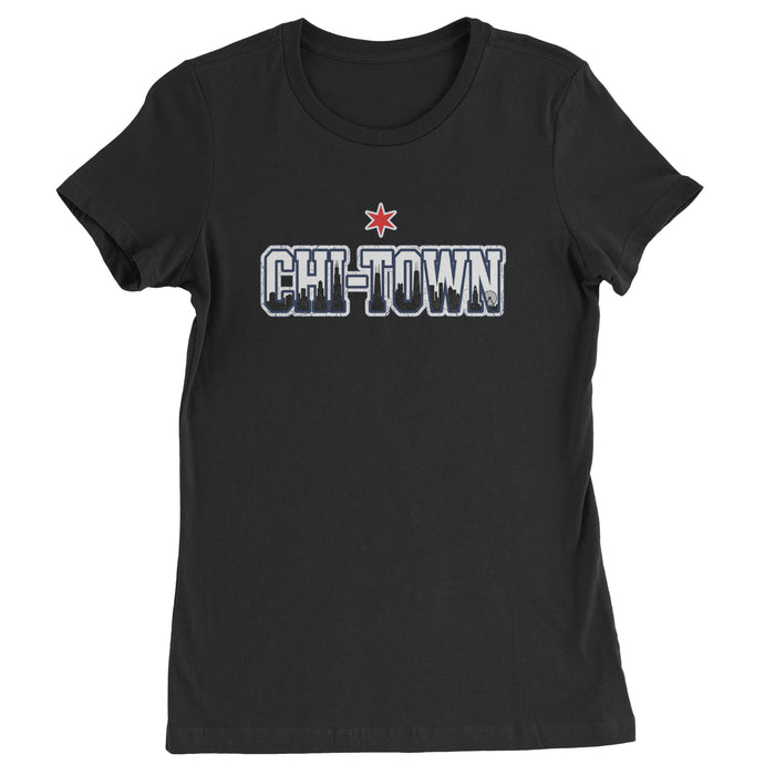 Chicago Chi-Town City Pride Womens T-shirt