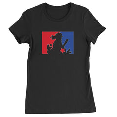 Philly Baseball Phan Womens T-shirt Black