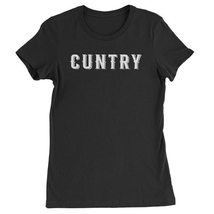 Cuntry Been Country Cowboy Womens T-shirt