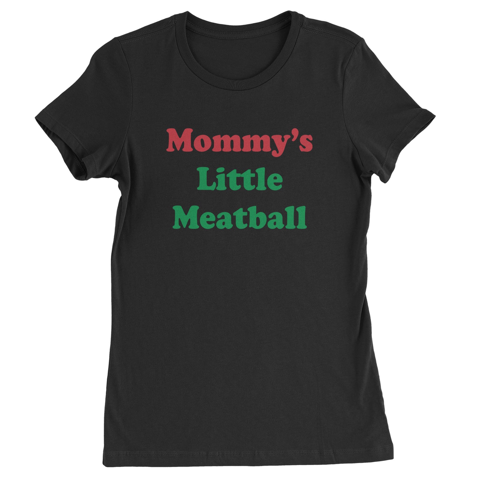 Mommy's Little Meatball Love Island Womens T-shirt White