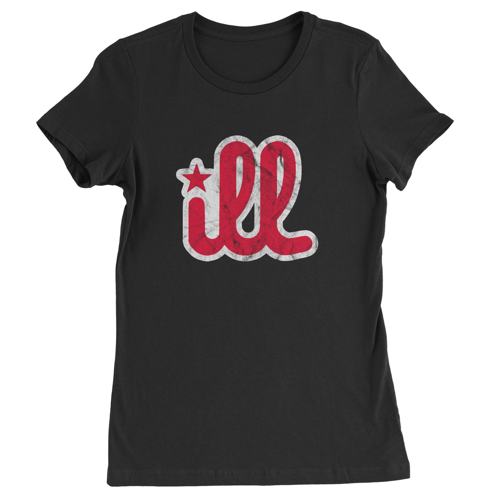 ILL Vintage It's A Philly Thing Womens T-shirt Navy Blue