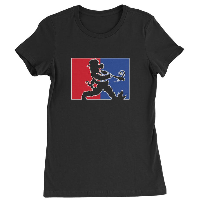 Batter Up Philly Baseball Phan Womens T-shirt