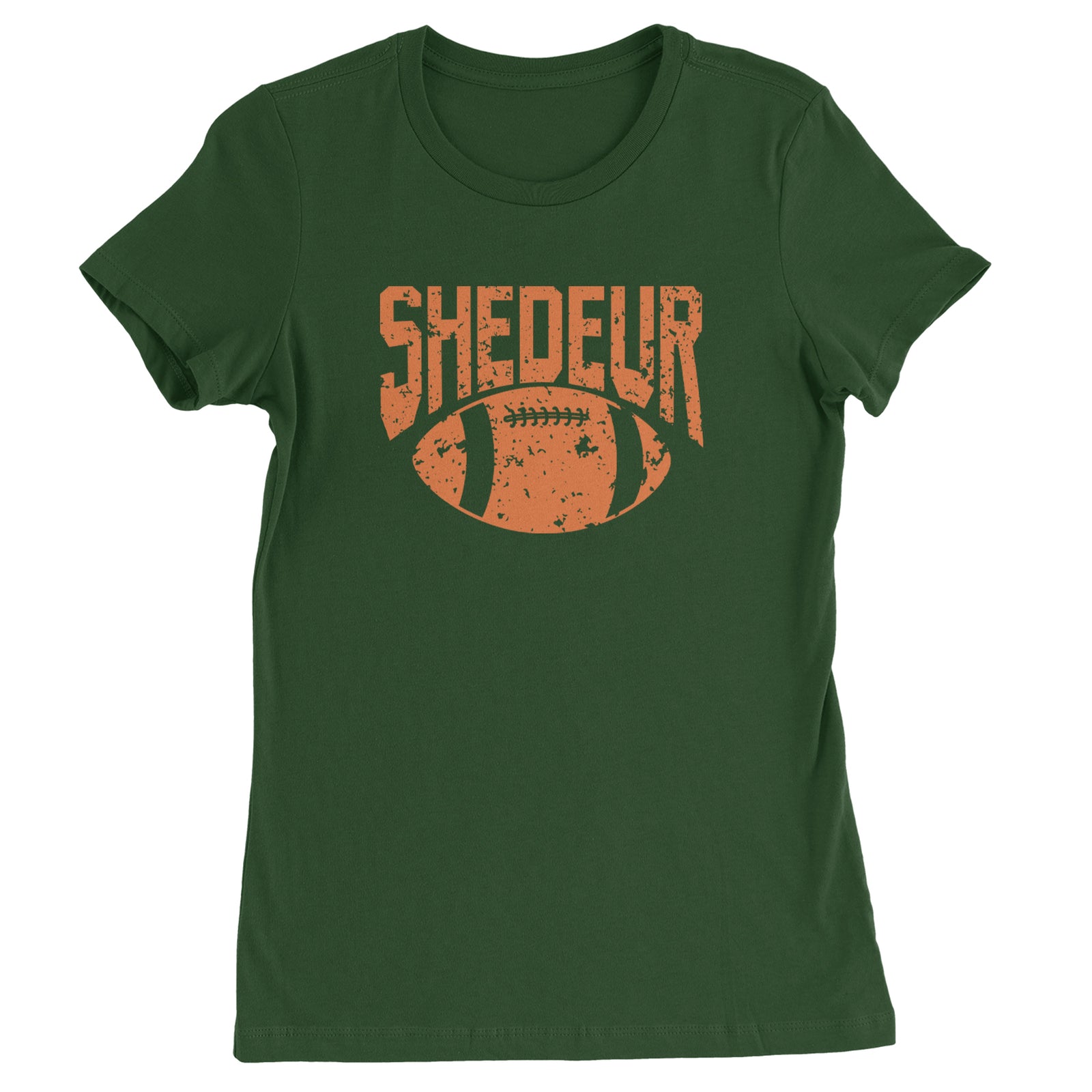 Shedeur Football Womens T-shirt Black