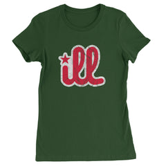 ILL Vintage It's A Philly Thing Womens T-shirt Forest Green