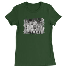 Squad Golden Girls Womens T-shirt Forest Green
