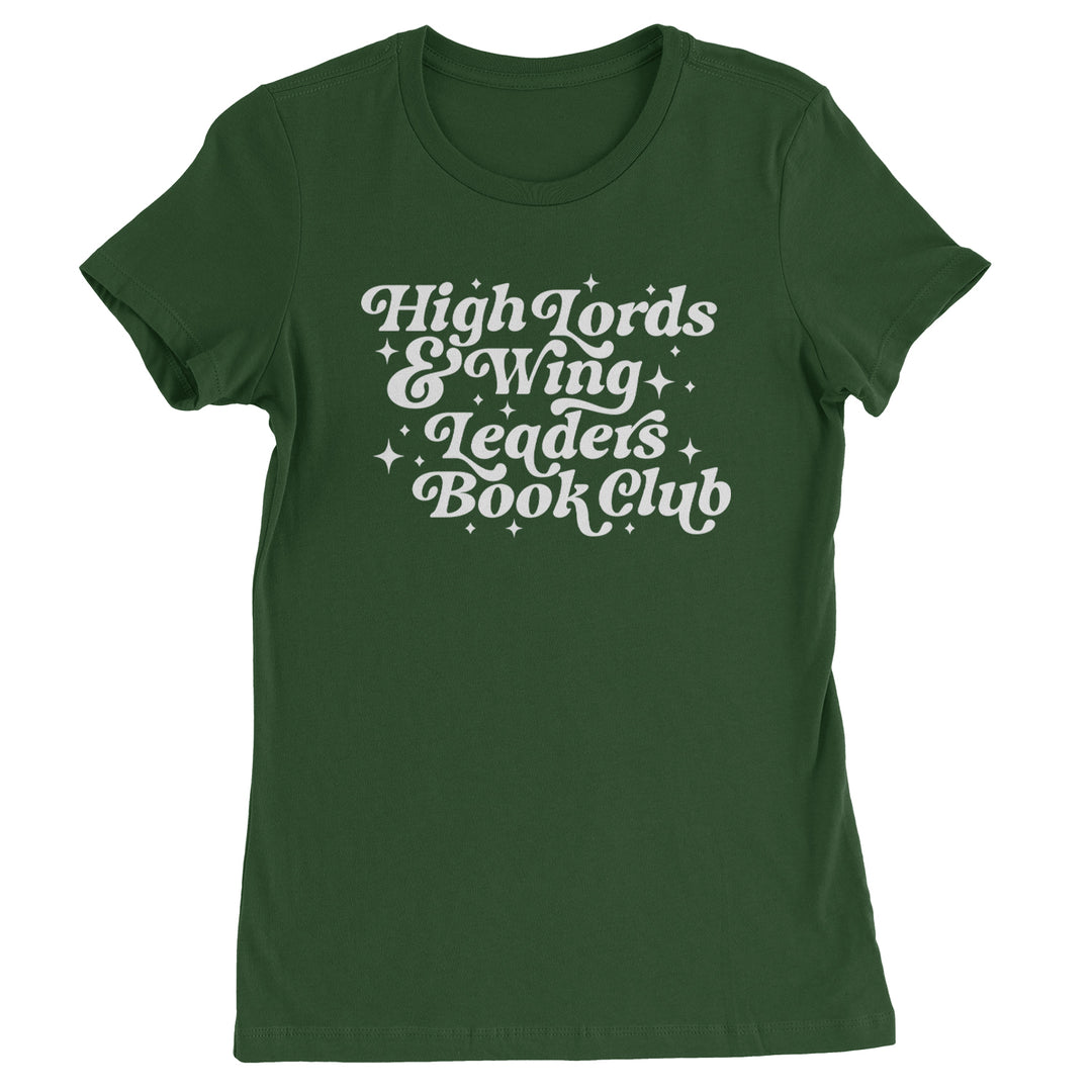 High Lords and Wingleaders Club Romantasy Womens T-shirt Forest Green