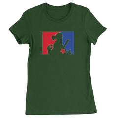 Philly Baseball Phan Womens T-shirt Forest Green