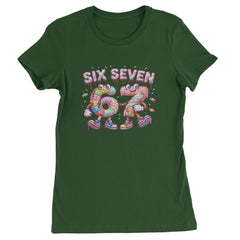67 Candy Swirl Meme Womens T-shirt Forest Green