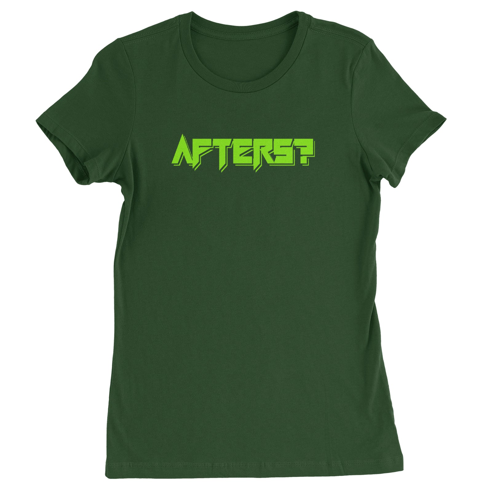 Afters After Party Rhythm Club Rave EDM Womens T-shirt Black