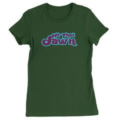 Hit That Jawn Philly Baseball graphic on Women's Heavyweight Cotton T-Shirt in Forest Green