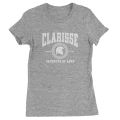 Clarisse Daughter of Ares Battle Ready Womens T-shirt Heather Grey