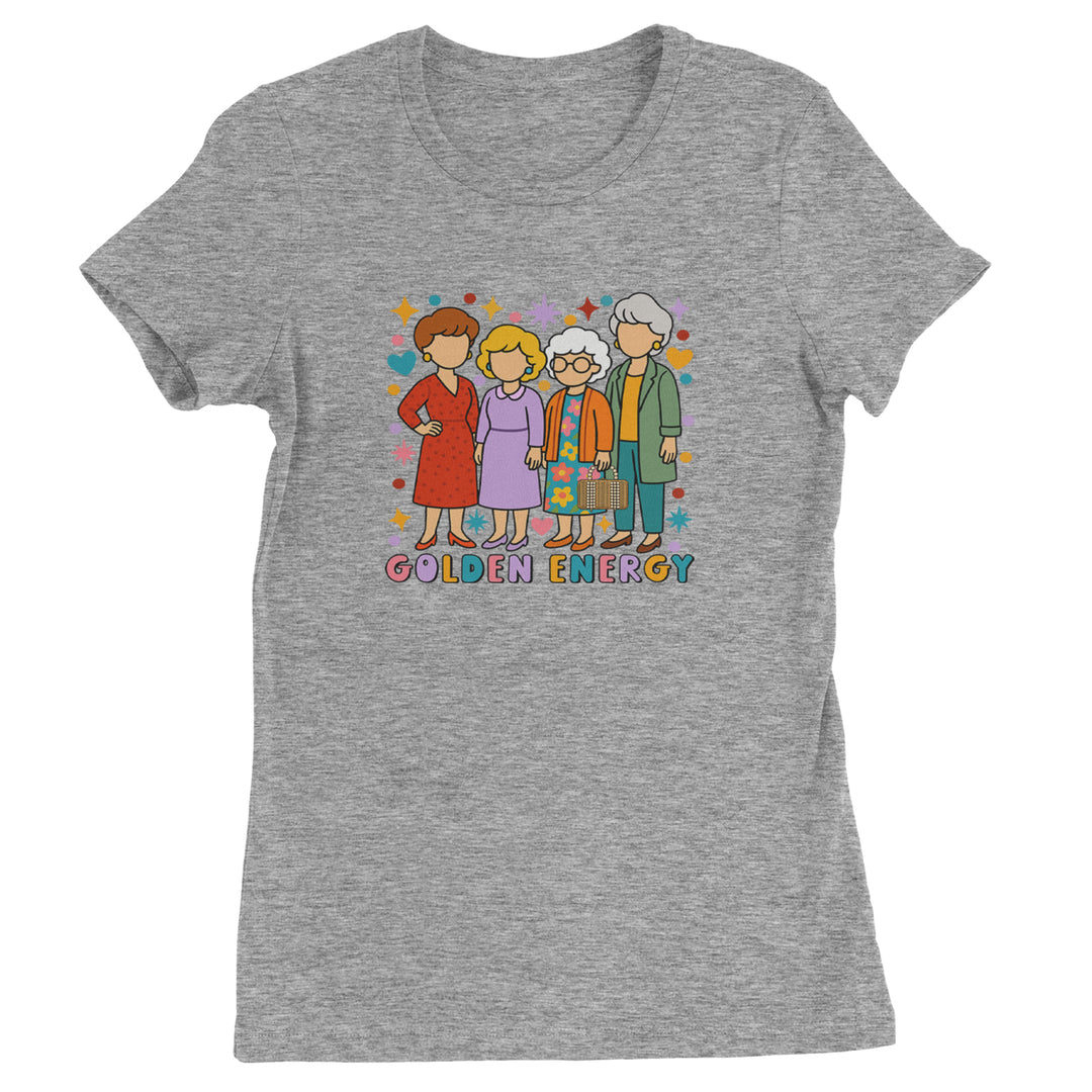 Golden Forever Golden Girls Womens T-shirt Heather Grey