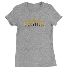 Boston City Pride Irish Womens T-shirt Heather Grey