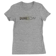DunesDay Desert Apocolypse Womens T-shirt Heather Grey
