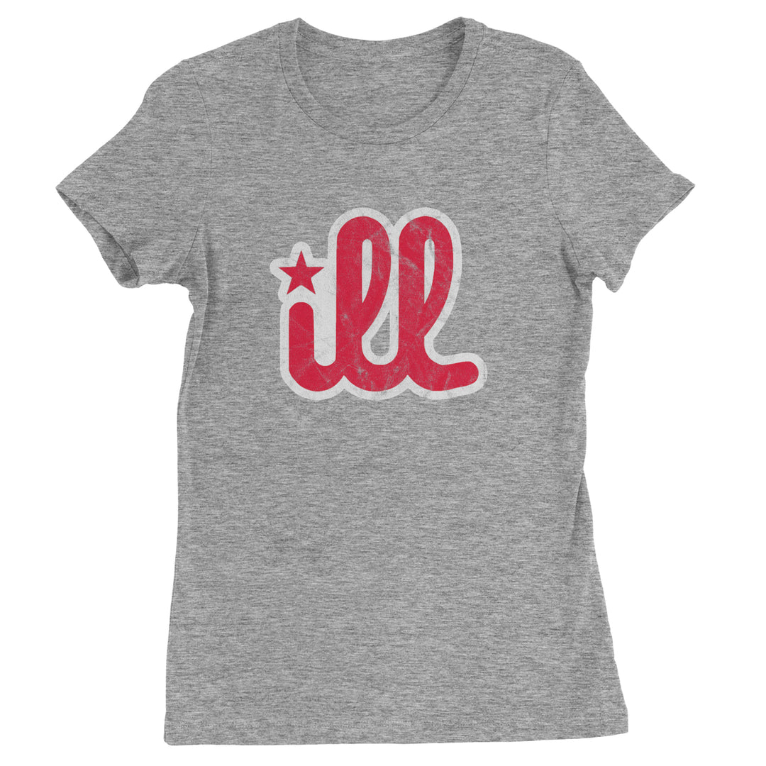 ILL Vintage It's A Philly Thing Womens T-shirt Heather Grey