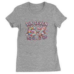 67 Candy Swirl Meme Womens T-shirt Heather Grey