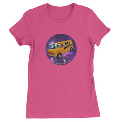 Bad Hombres Space West Chester Band Womens T-shirt Hot Pink