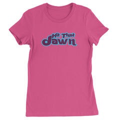 Hit That Jawn Philly Baseball graphic on Women's Heavyweight Cotton T-Shirt in Hot Pink