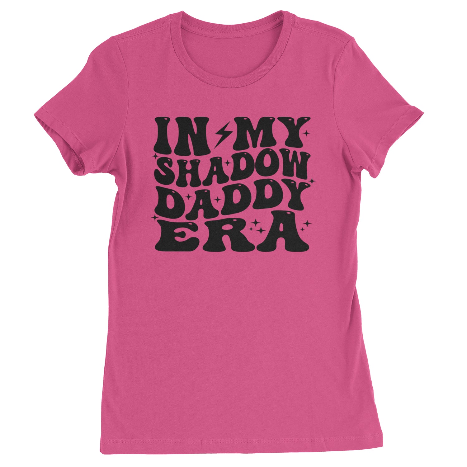 In My Shadow Daddy Era Romantasy Womens T-shirt Heather Grey