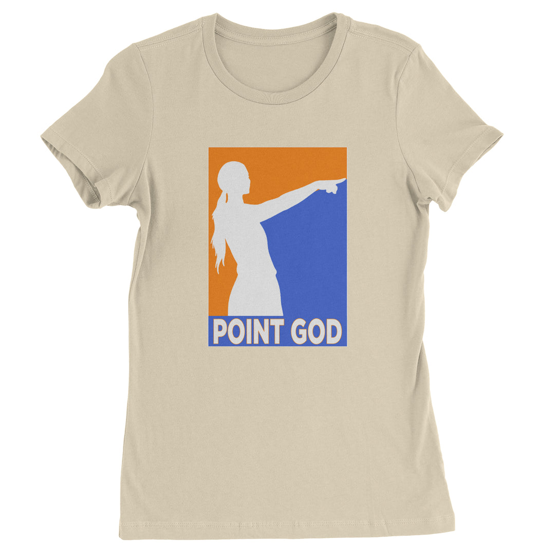 Point God Cunningham Basketball Pointing Meme  Womens T-shirt Ivory