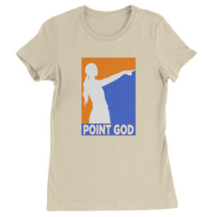 Point God Cunningham Basketball Pointing Meme  Womens T-shirt Ivory