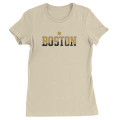 Boston City Pride Irish Womens T-shirt Ivory