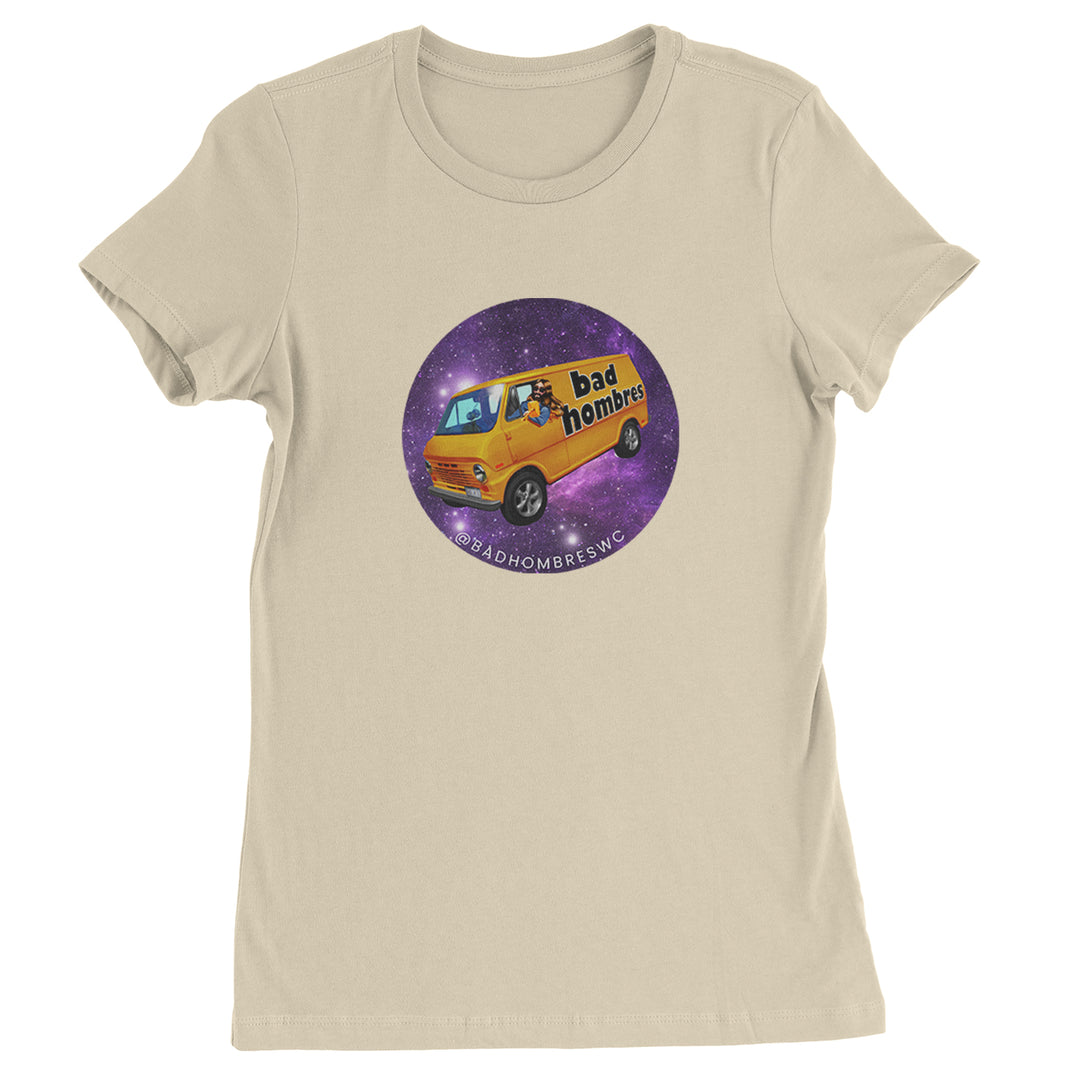 Bad Hombres Space West Chester Band Womens T-shirt Ivory