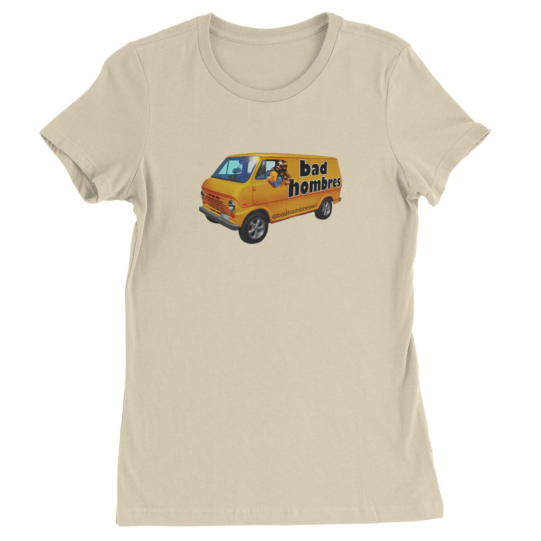 Bad Hombres Van West Chester Band Womens T-shirt Ivory