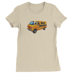 Bad Hombres Van West Chester Band Womens T-shirt Ivory