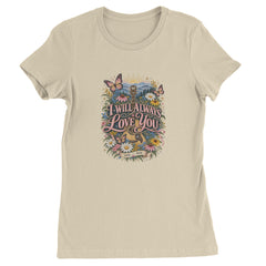 I Will Always Love You Dolly Womens T-shirt Ivory